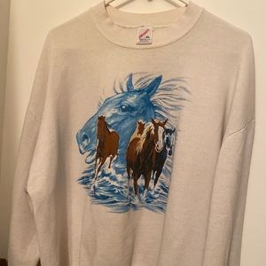 Vintage Horse Sweatshirt